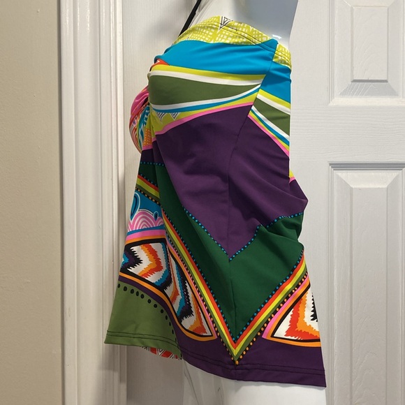 NWOT - Sunflair® D-Cup Swimsuit Halter Style Tankini Top - Sz 10* - Picture 8 of 10